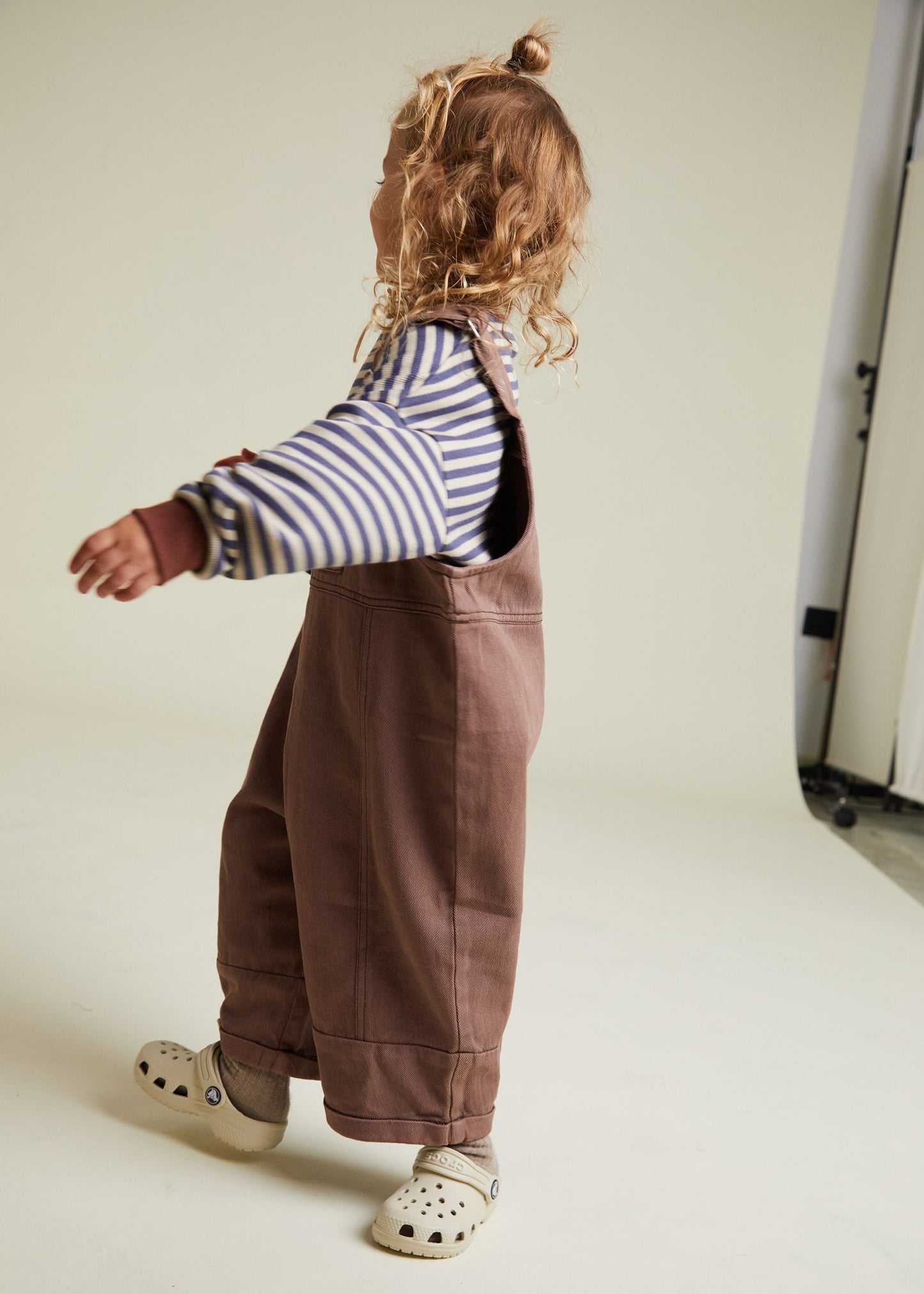 Blythe Washed Coco Dungaree - side