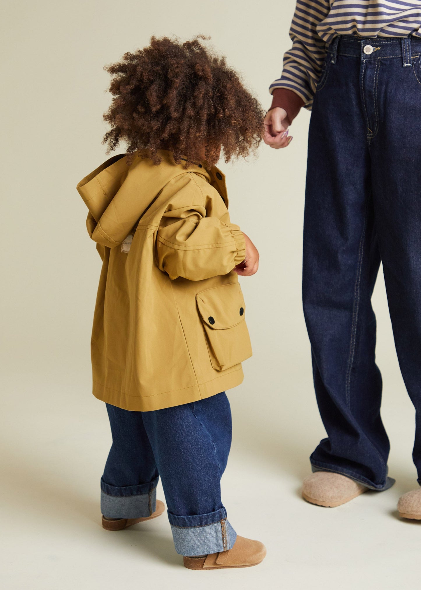 Brooke Honey Rain Jacket - detail back