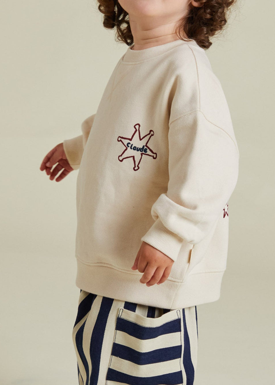 Carner Ecru Cosmic Sweat - side