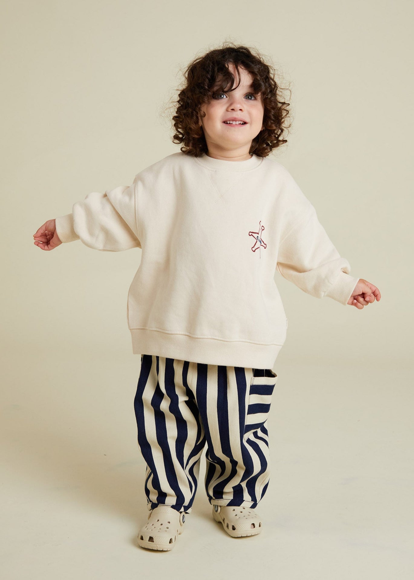 Carner Ecru Cosmic Sweat - front