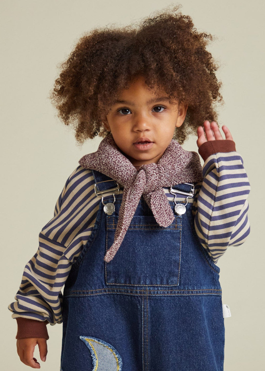 Hady Coco Knit Neckerchief - outfit