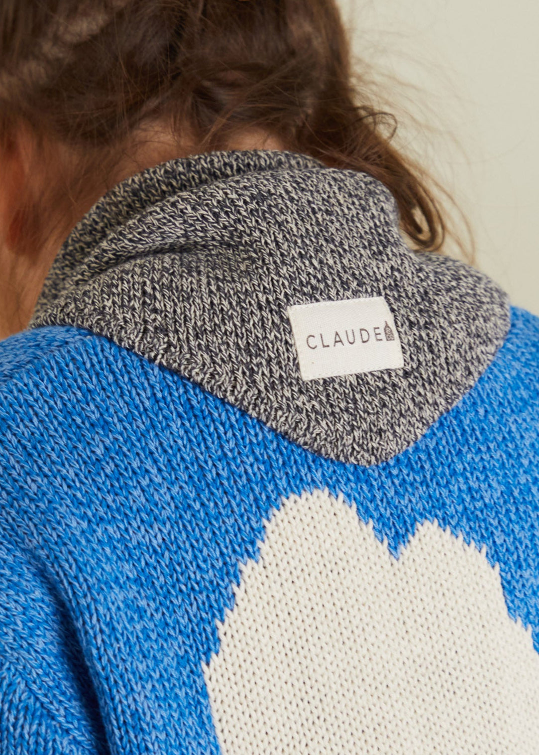 Hady Midnight Knit Neckerchief - back