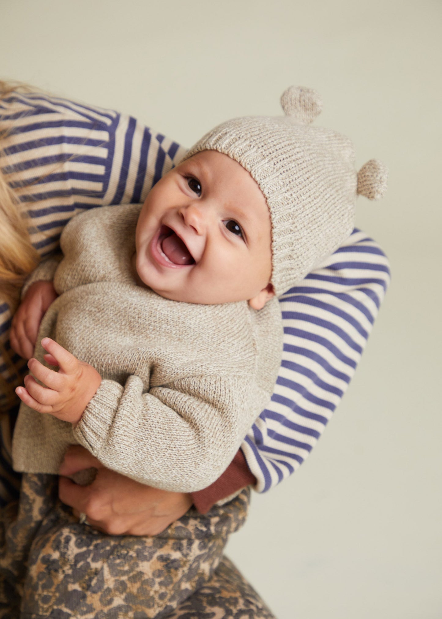 Hampton Oat Wrap Cardigan - baby