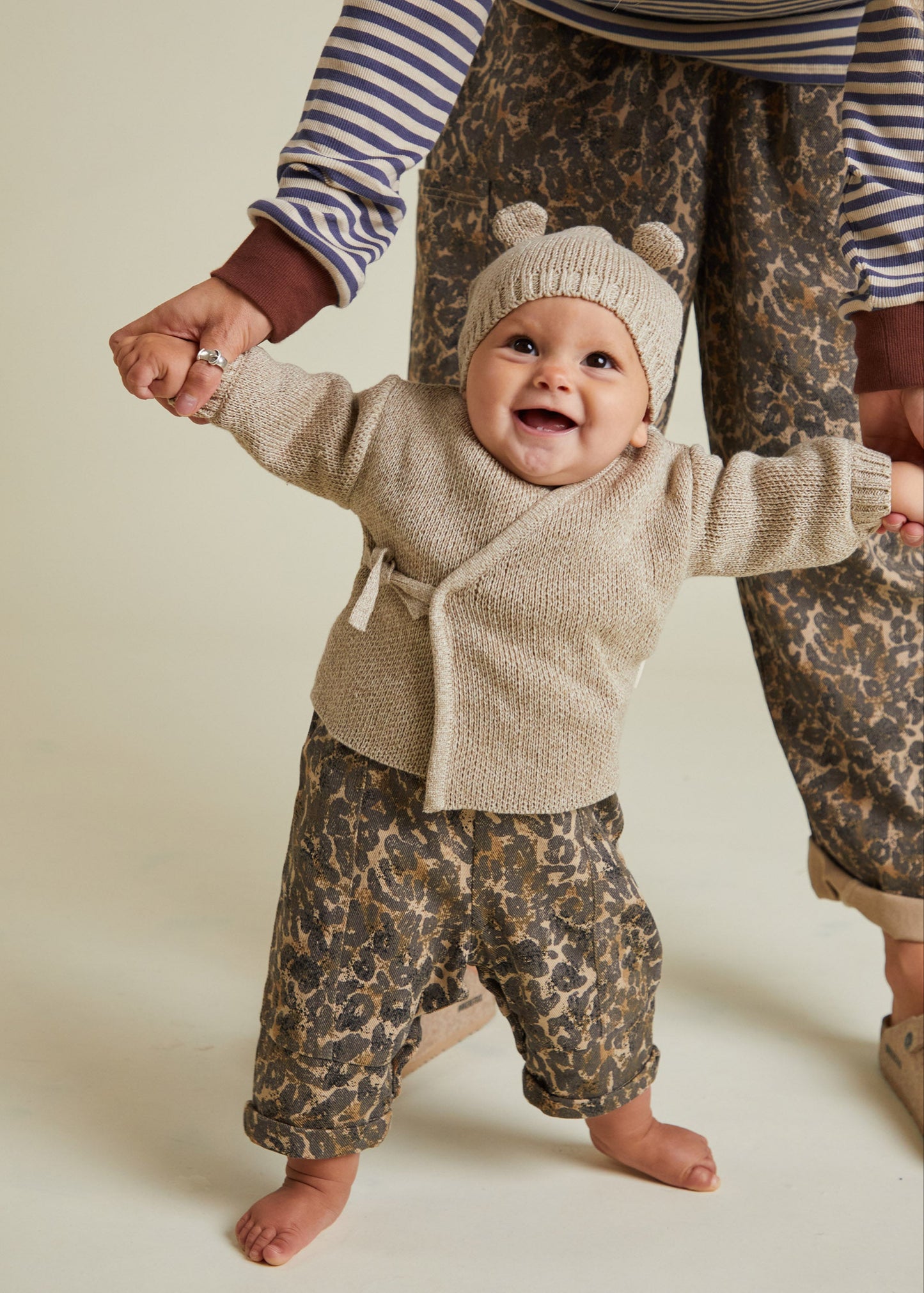 Hampton Oat Wrap Cardigan - full