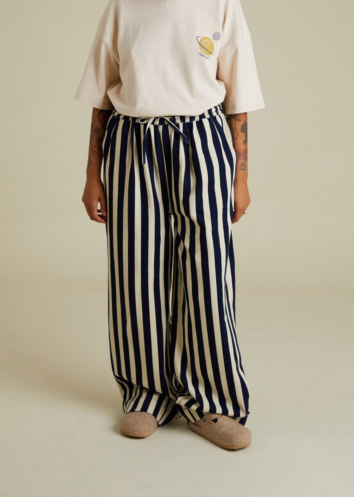 Lowe Midnight Stripe Trouser Adult - front
