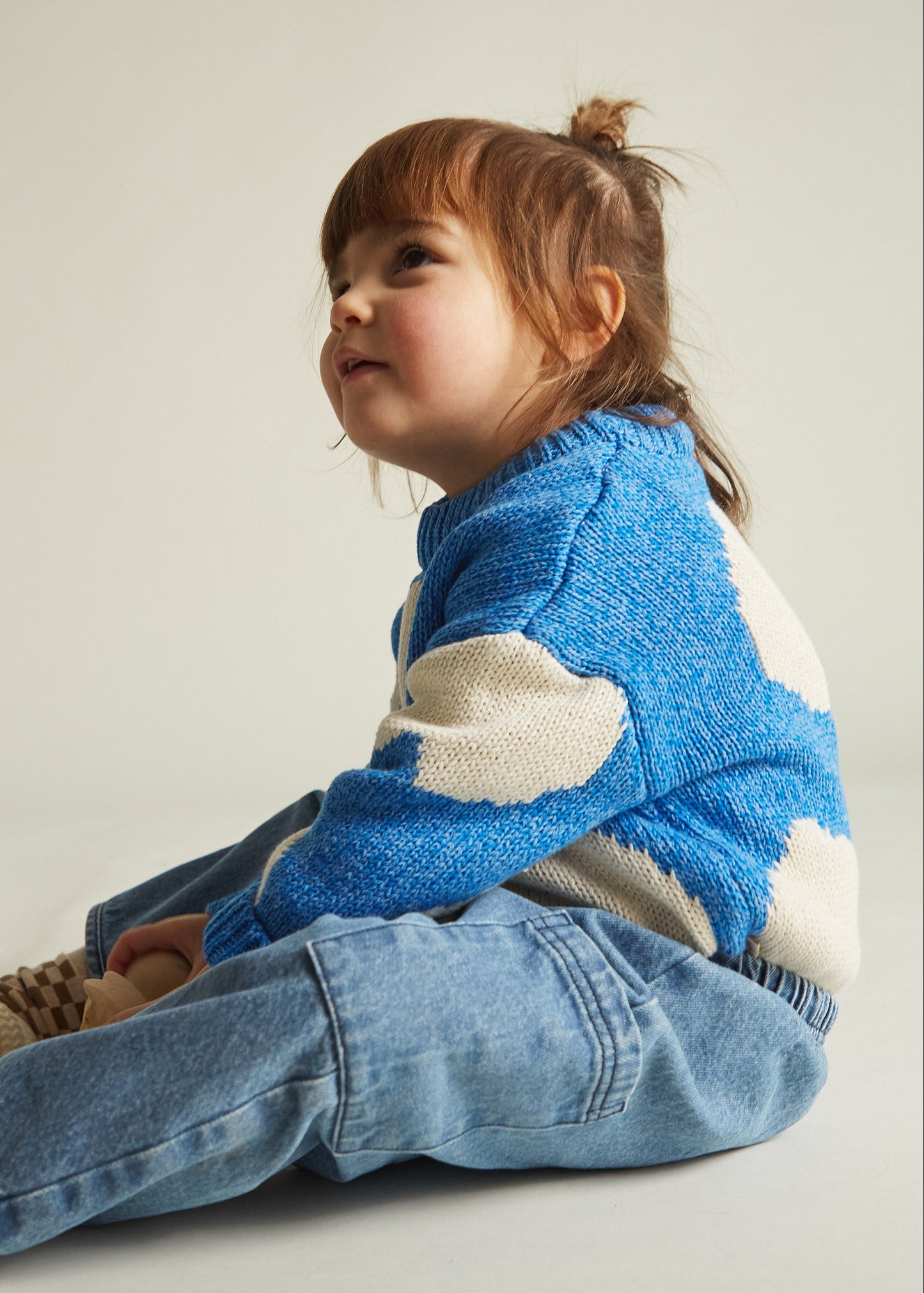 Ottie Sky Cloud Sweater - detail