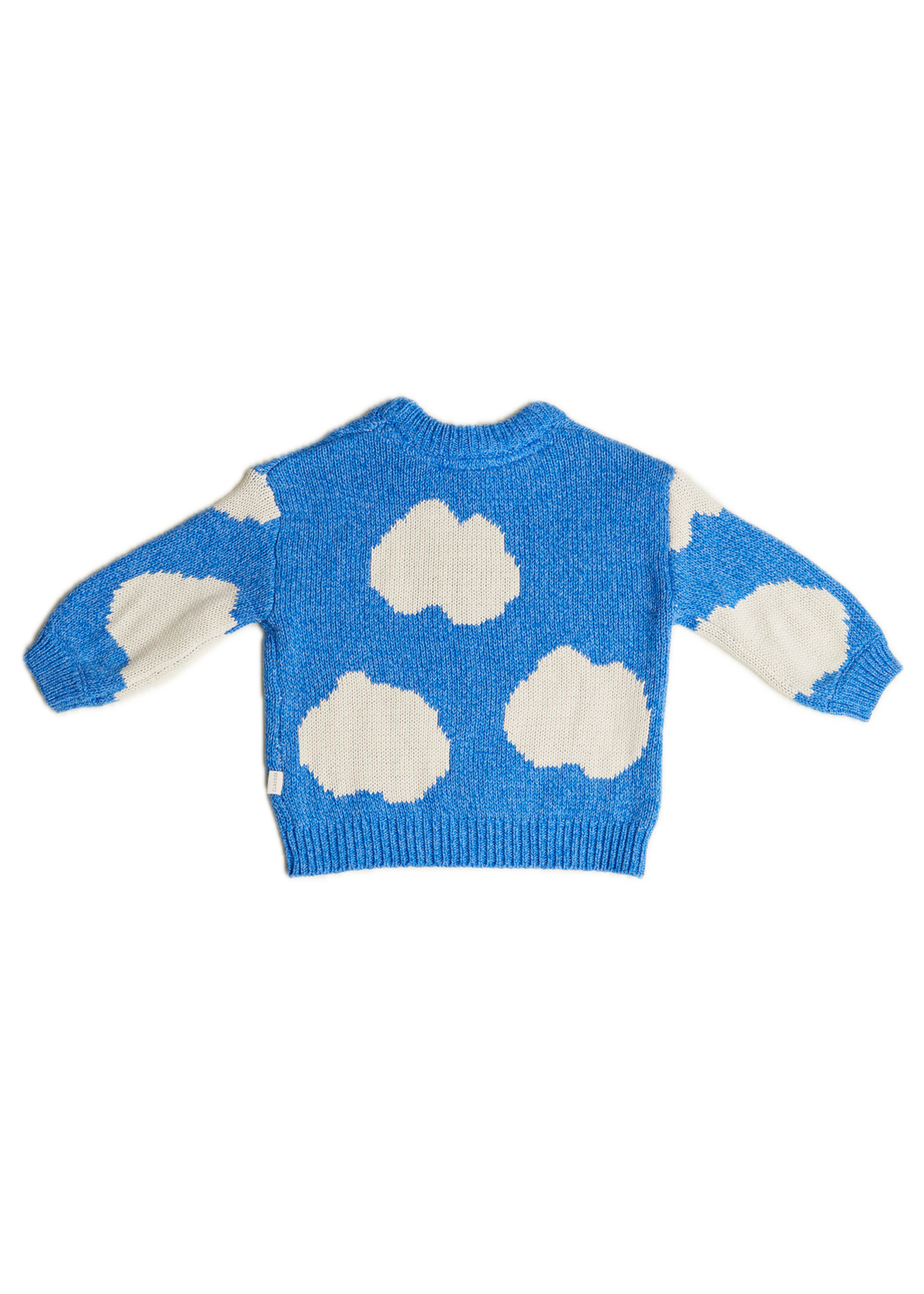 Ottie Sky Cloud Sweater - flat lay - back
