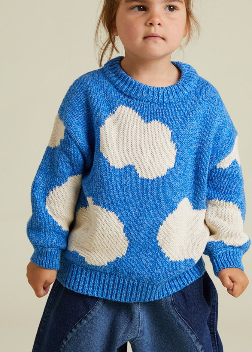 Ottie Sky Cloud Sweater - front