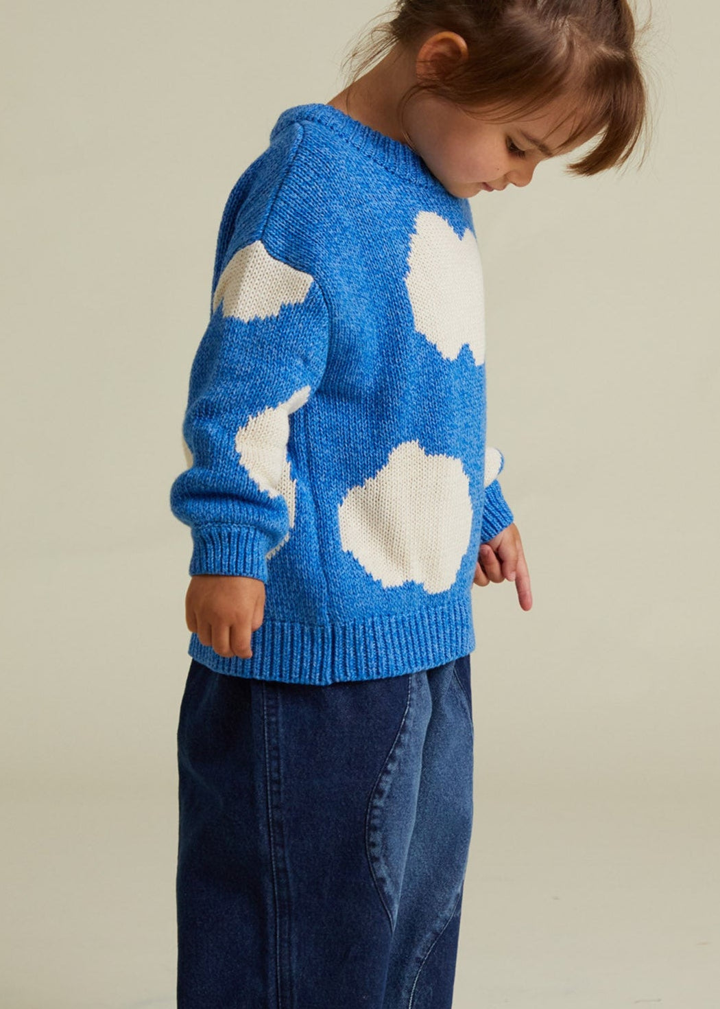 Ottie Sky Cloud Sweater - side