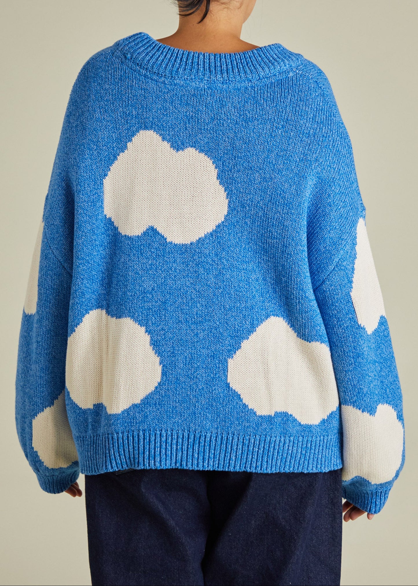 Ottie Sky Cloud Sweater Adult - back