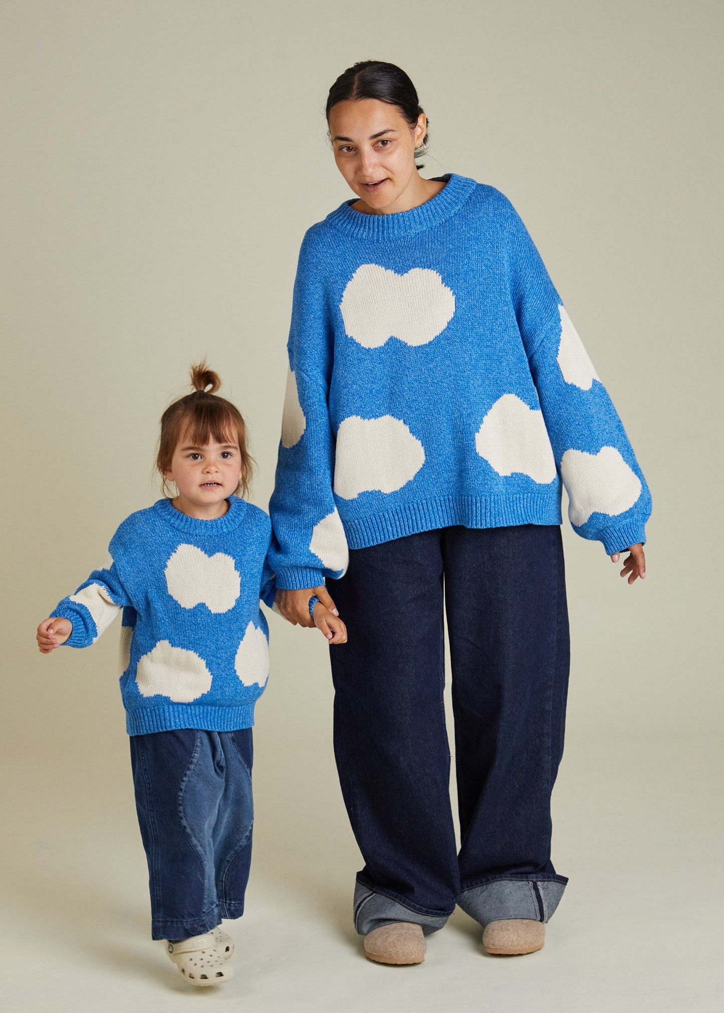 Ottie Sky Cloud Sweater Adult - mini me