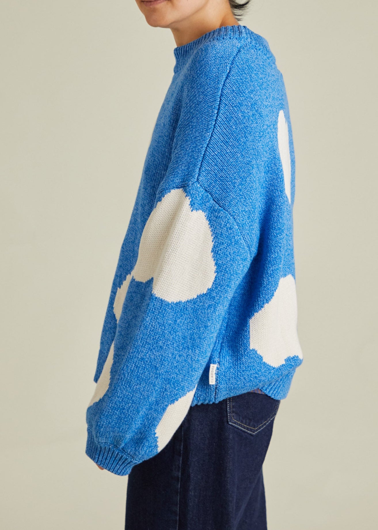 Ottie Sky Cloud Sweater Adult - side