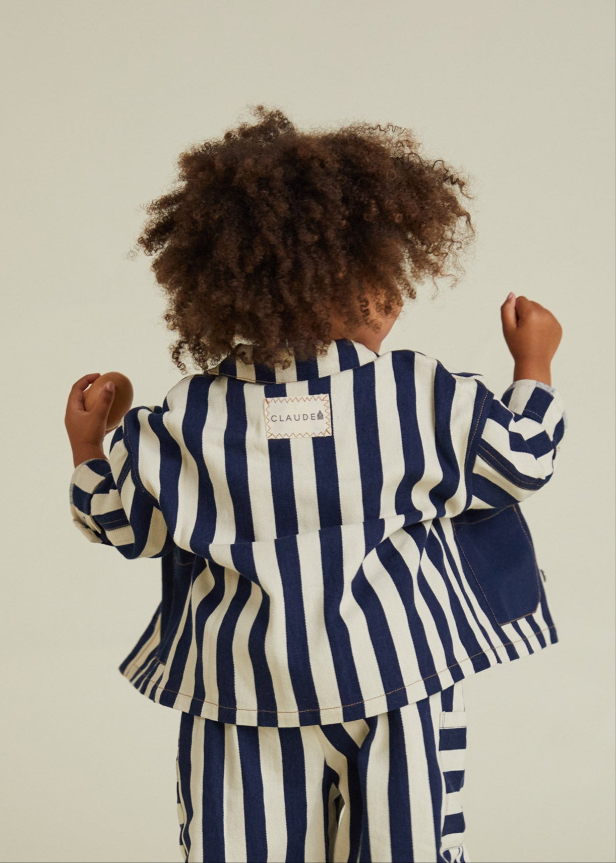 Rori Midnight Stripe Jacket - back