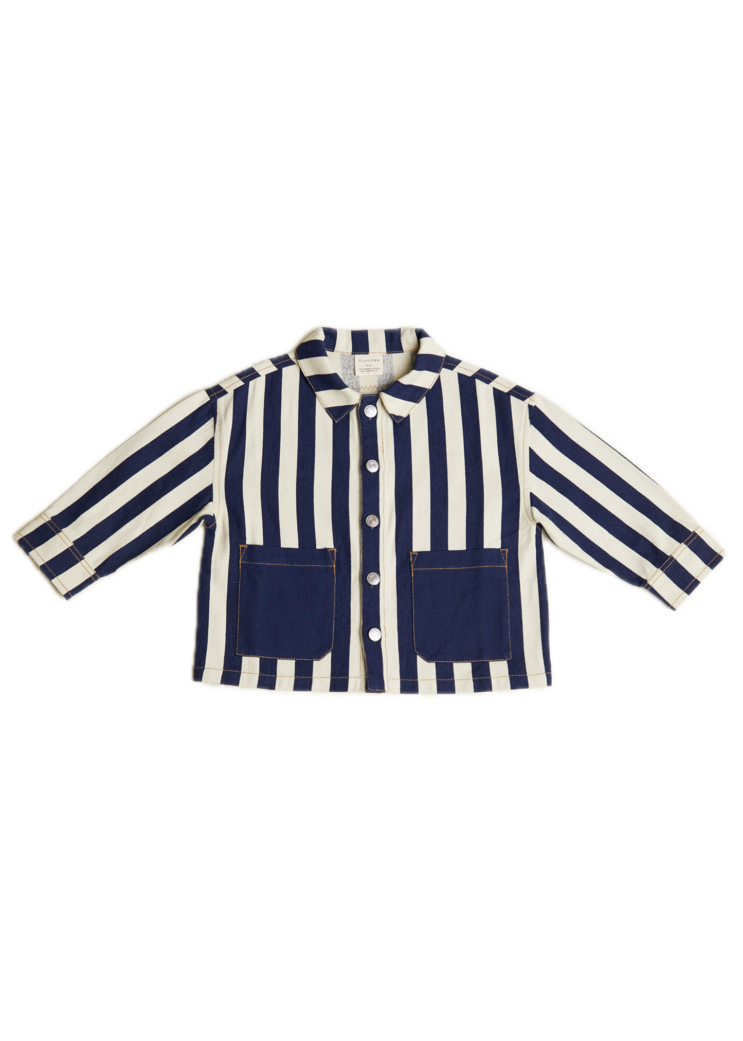Rori Midnight Stripe Jacket - flat lay - front