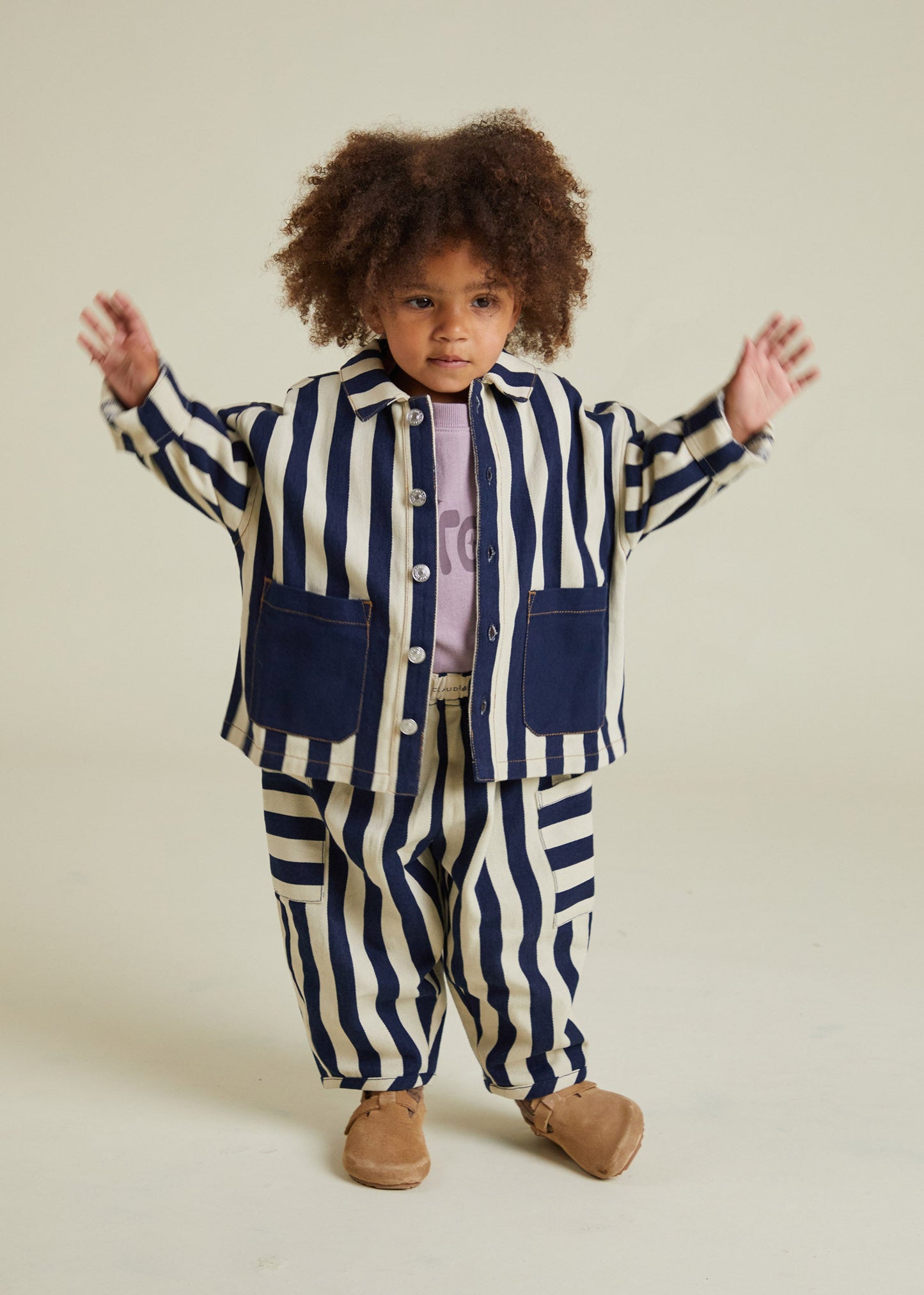 Rori Midnight Stripe Jacket - full