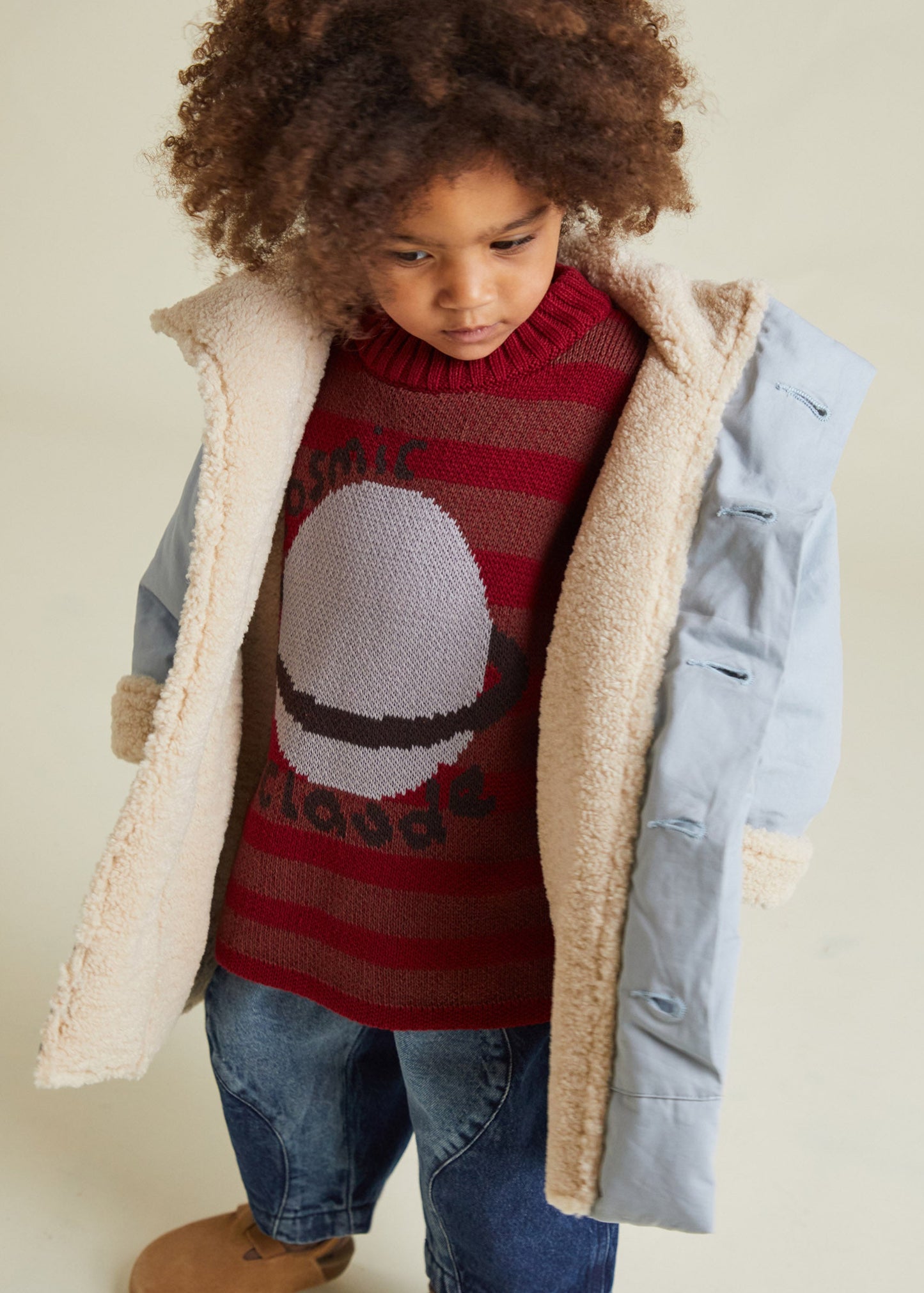 Ryder Sky Long Line Coat - inside