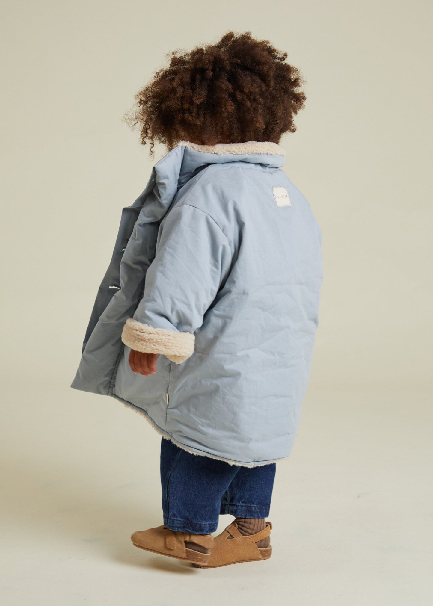 Ryder Sky Long Line Coat - side back