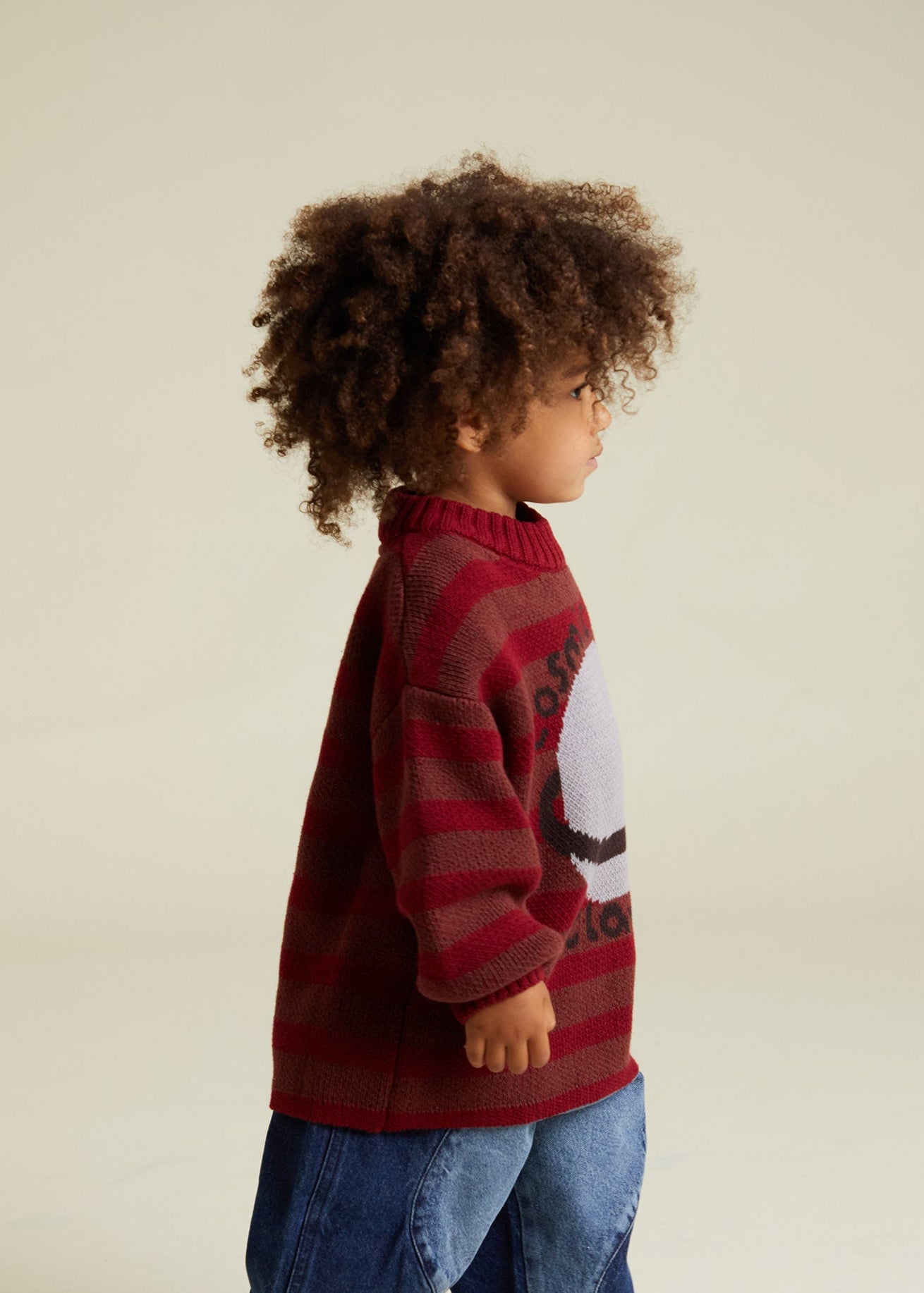 Saturn Maroon Sweater - side