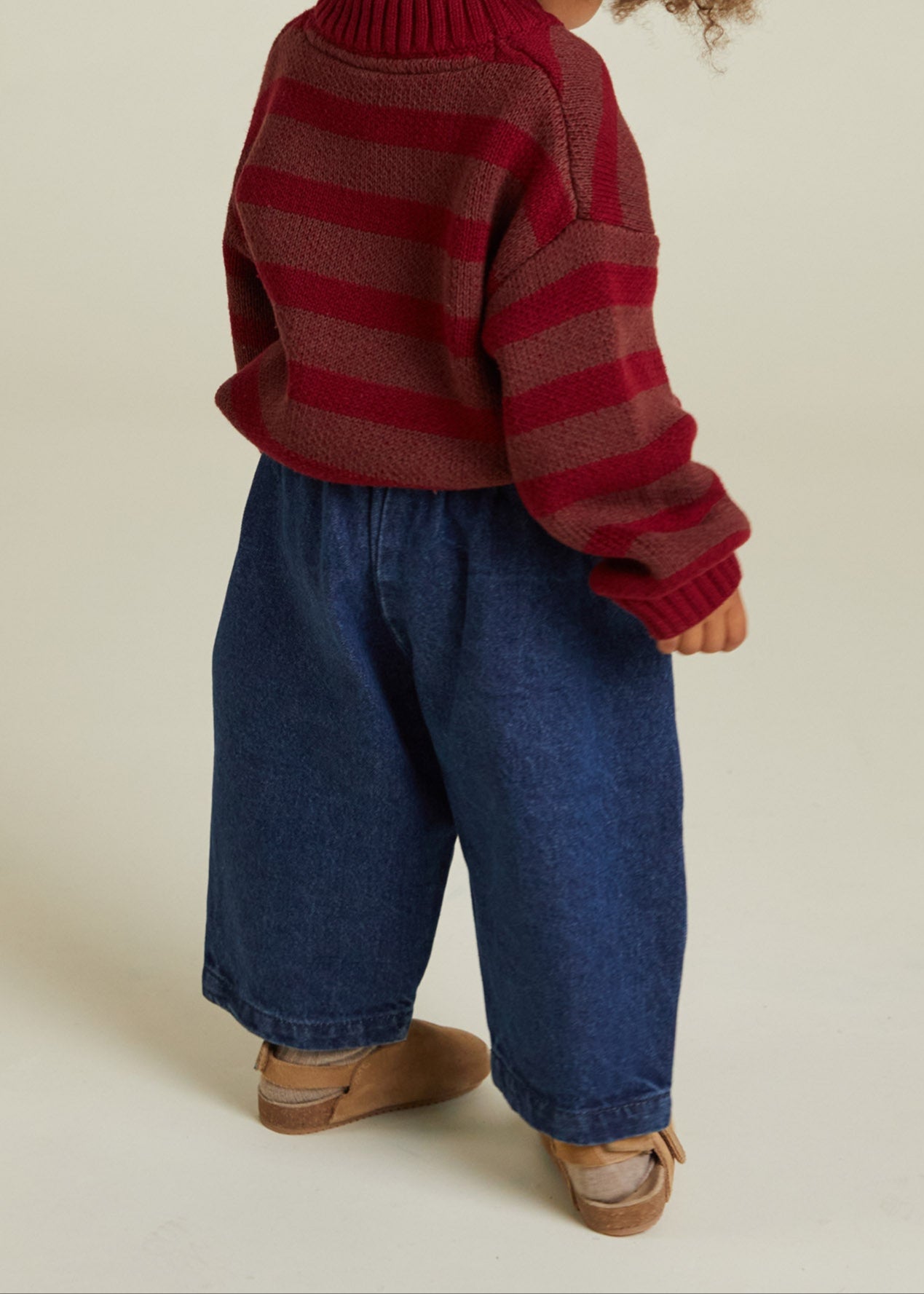 Wave Denim Trouser - side