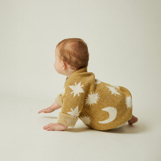 Baby Cozmo Cardigan Golden