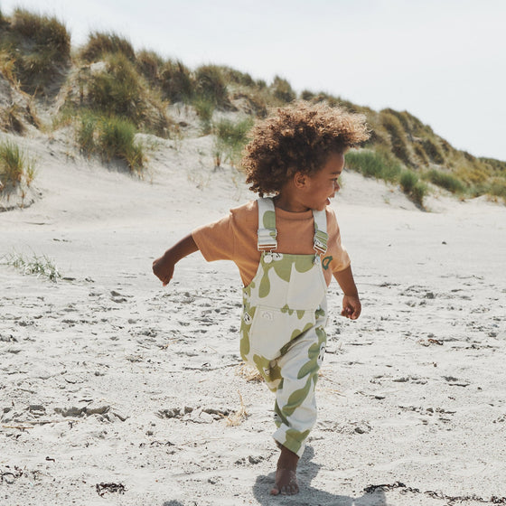 Smiley Splodge Print Dungaree