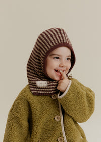 Sutton Brown Stripe Balaclava