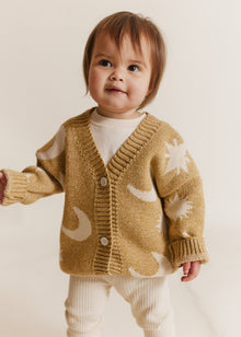  Cozmo Golden Moon Star Cardigan Baby