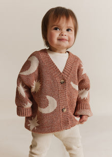  Cozmo Russet Moon Star Cardigan Baby