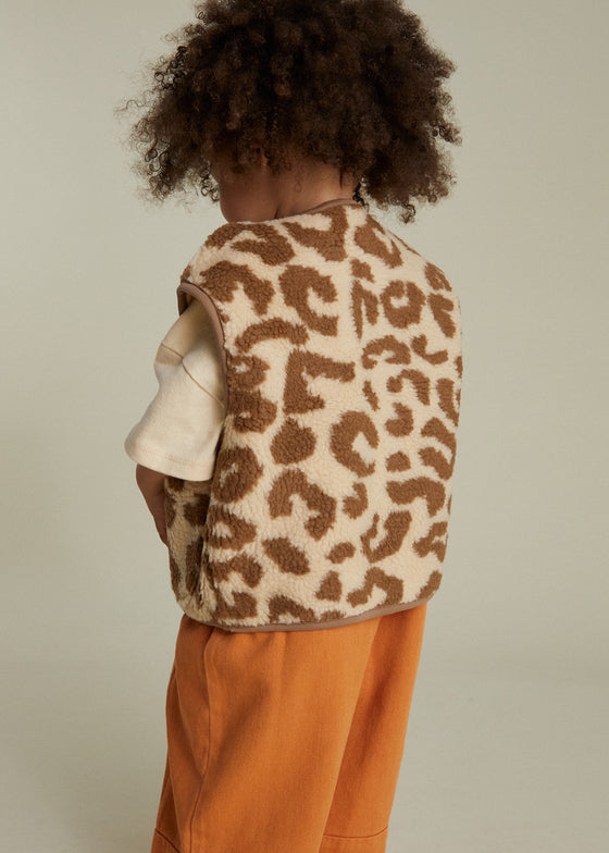 Alma Leopard Gilet
