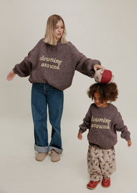 Lori Clowning Around Knitted Sweater Adult