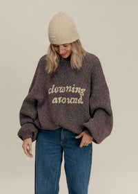 Lori Clowning Around Knitted Sweater Adult