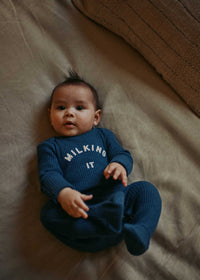 Milking It ® Navy Onesie