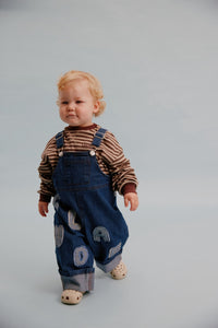 Blythe Claude Patch Denim Dungaree