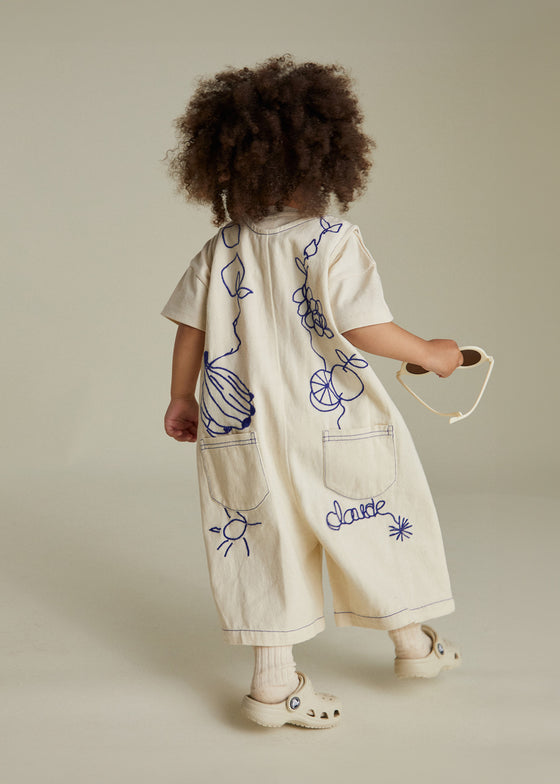 Cali Embroidered Overall