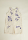 Cali Embroidered Overall