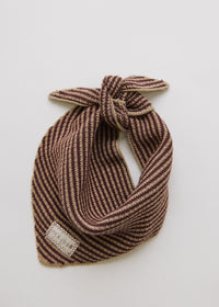 Sutton Brown Stripe Neckerchief