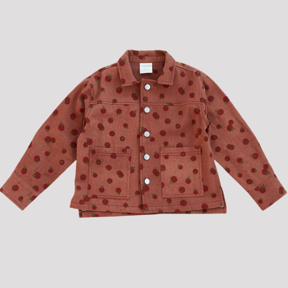 Fen Printed Tomato Jacket