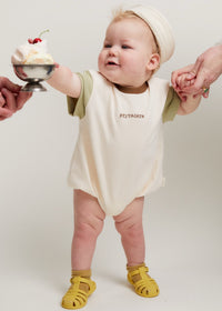 Devon Pistachio Romper