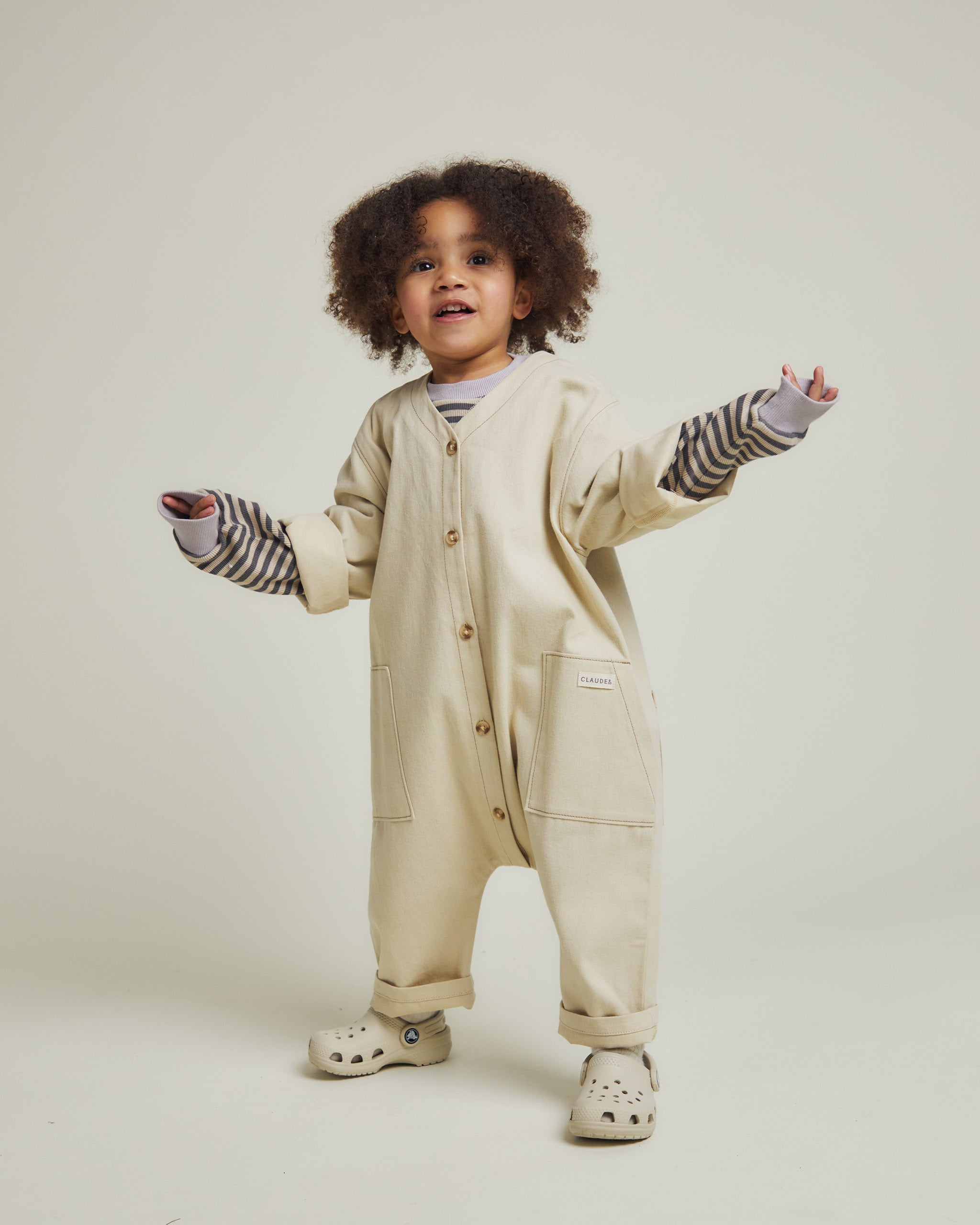 Claude x Ando Overalls Oat – Claude & Co
