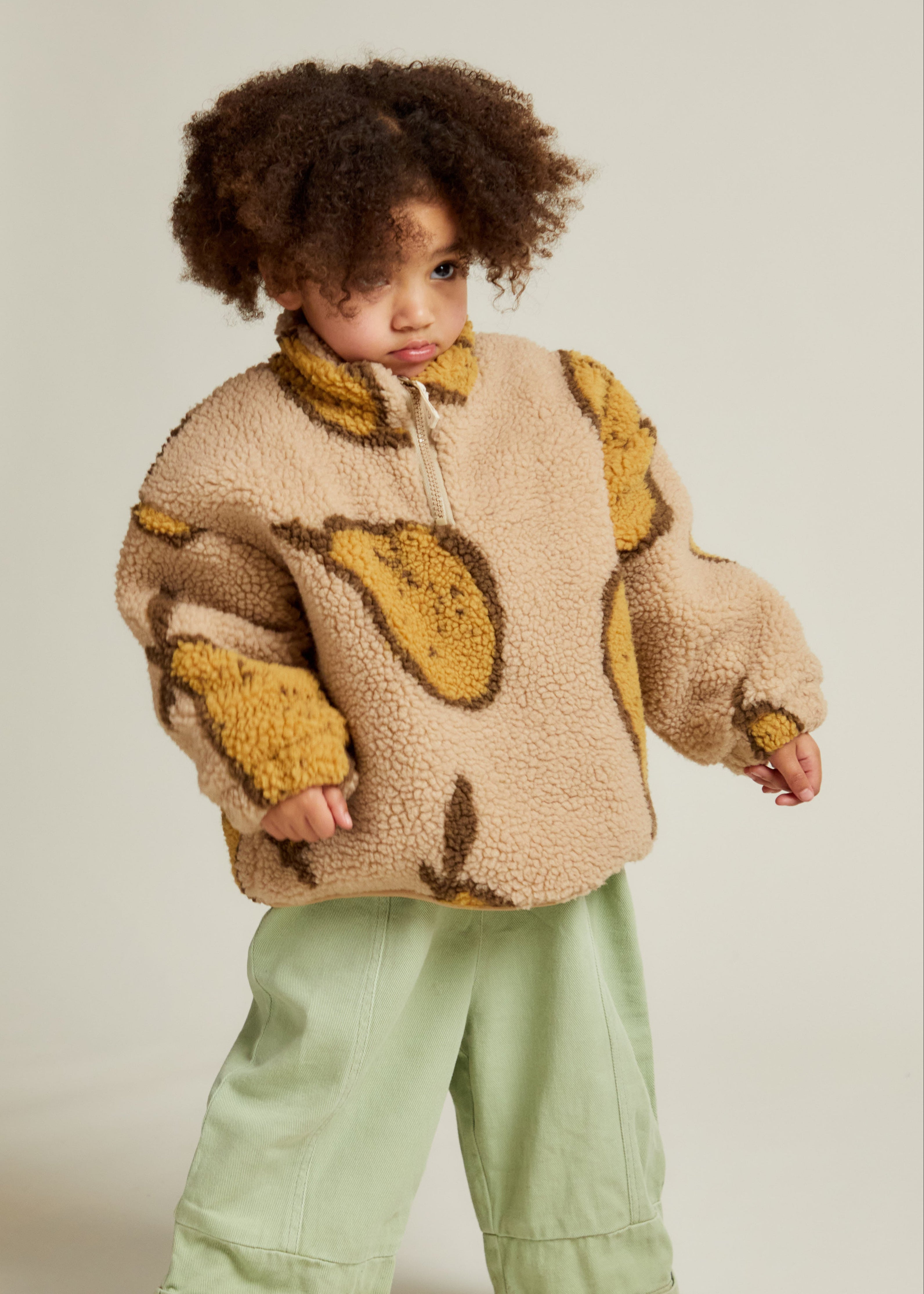 Drew Almond Pear Borg Fleece – Claude & Co