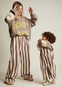 Lowe Choc Stripe Trouser Adult