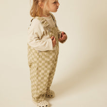  Cecile Check Dungaree Olive