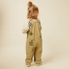 Piper Embroidery Dungaree Olive