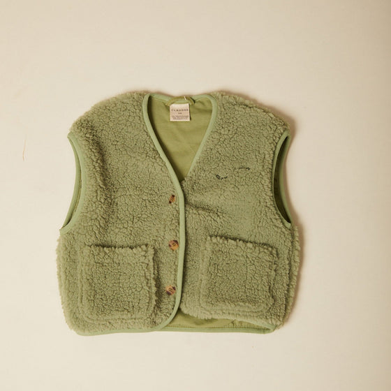 Baby Alma Gilet Sage