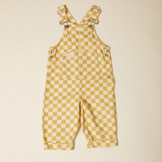 Check Ochre Dungaree