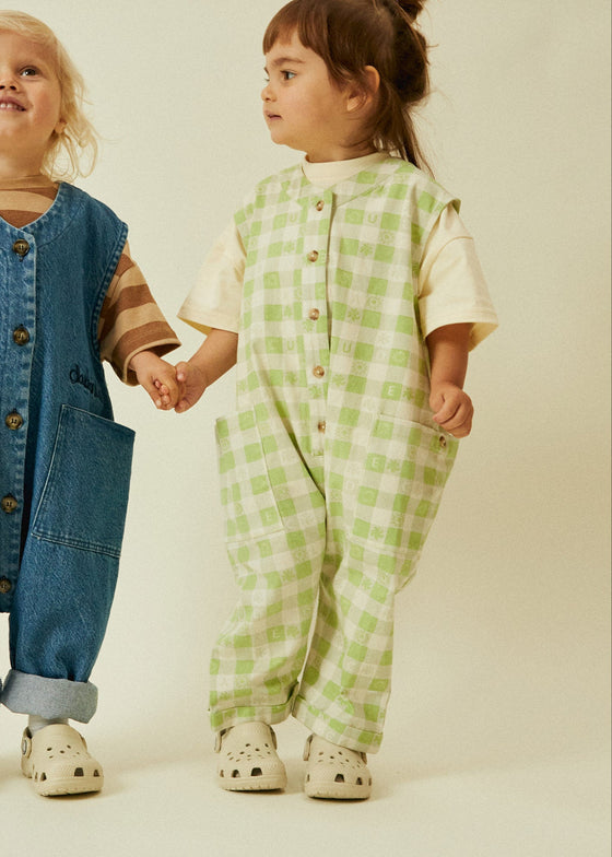 Charlie Gingham Overall