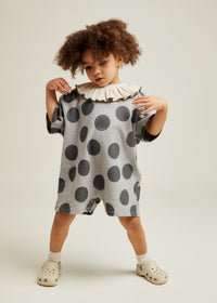 Opal Marl Spot Romper