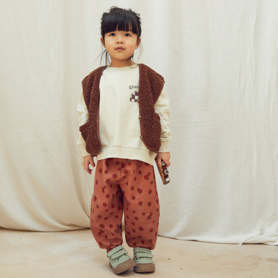 Clyde Printed Tomato Trouser