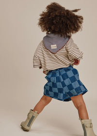 Hady Coco Sky Stripe Neckerchief