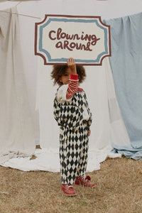 Rex Harlequin Spot Trouser
